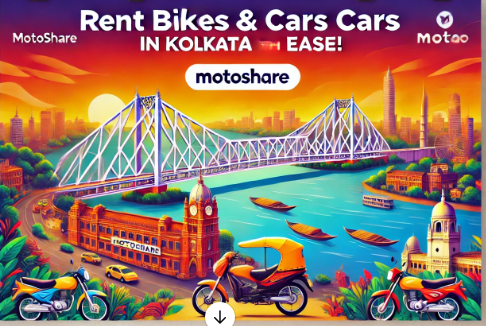 Explore Kolkata with Ease: Rent Bikes and Cars Online with Motoshare